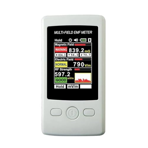 Detector Digital de Campo Eléctrico Gauss 3 ejes NURII miniatura 1