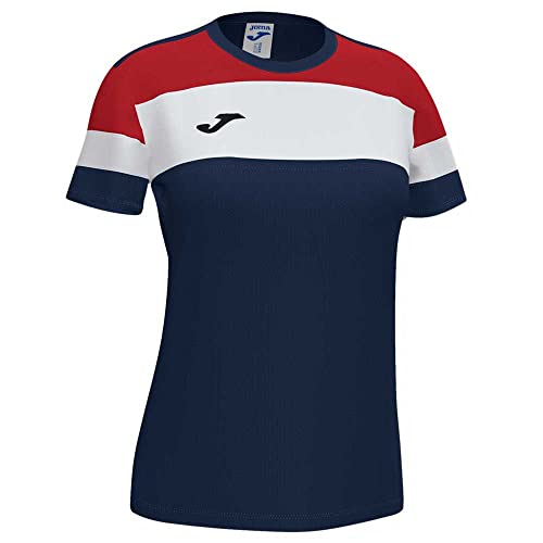 Joma shirt fille maillot sport enfant manches courtes haut respirant athlétisme gym