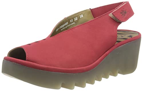 Fly London Baye386fly, Sandalia Mujer, Rojo (Lipstick Red), 39 EU Cover