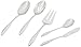 Lenox Sculpt 65-Piece Flatware Set, Metallic