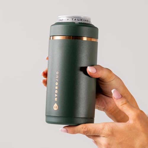 Image of HydroJug Tall Can Cooler 16 oz, Stainless Steel Can Holder, Primrose