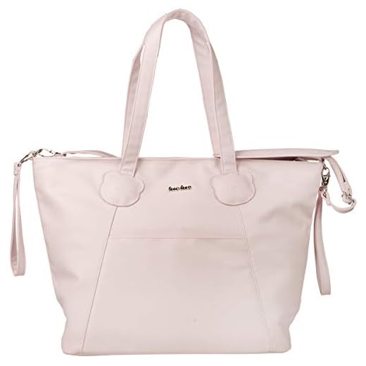Tuc Tuc Brioche - Bolsa maternidad y cambiador de polipiel, color rosa