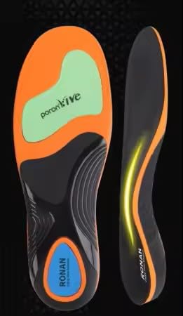 RONAN. Plantilla fascitis plantar - fascitis plantar hombre - plantilla metatarsalgia - fasciti plantar mujer -plantillas hombre - plantilla 45-48 31cm - XL