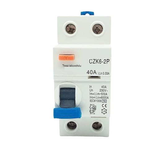 Disjoncteur différentiel de type A boîtier robuste haute performance 2P - 3