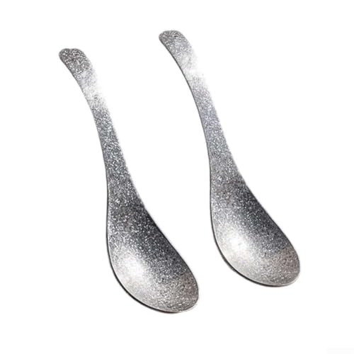 Accarugty Lightweight Pure Titanium Spoon for Outdoor Camping