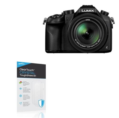 BoxWave Screen Protector Compatible With Panasonic Lumix DMC-FZ1000 - ClearTouch Crystal ToughShield 9H (2-Pack), Clear 9H Tough Flexible Film Screen Protector