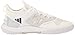 adidas mens Adizero Ubersonic 4.1 White/Core Black/Matte Silver 14.5
