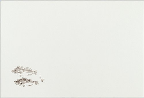 大黒工業 『業務用』 テーブルマット あいなめ・めばる 26×38cm 100枚 上質紙