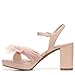 LifeStride Womens Last Dance Platform Dress Heeled Sandal, Pink, 8 Wide US