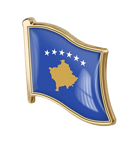 Image of vmcoatdu Country Flag Pin Badge International Travel Brooch Metal Alloy Souvenir Pin for Hat Clothes Backpack