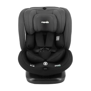 Nania - Seggiolino auto DUNE girevole a 360° - Taglia I 40-150 cm - Aggiornabile dalla nascita a circa 12 anni - Gruppo 0+/1/2/3 - Attacchi Isofix - Protezione laterale (Dune)