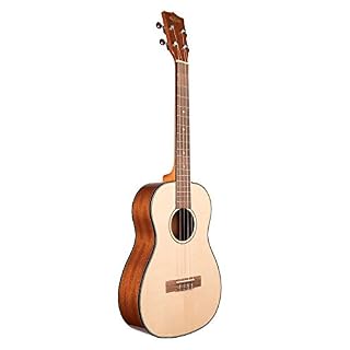 KALA kA kA sBG solid top spruce, baritone bag ukulele tenor - Les Beatles, Paul McCartney, John Lennon, RIngo Starr, George Harrison KALA kA kA sBG solid top spruce, baritone bag ukulele tenor – Image 4