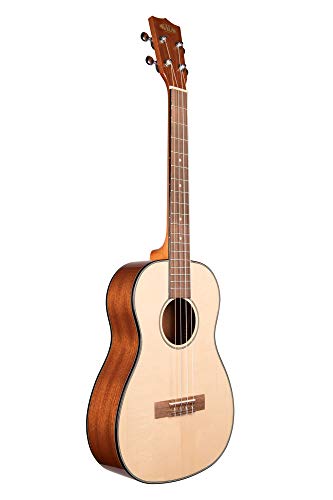 KALA kA kA sBG solid top spruce, baritone bag ukulele tenor - Les Beatles, Paul McCartney, John Lennon, RIngo Starr, George Harrison KALA kA kA sBG solid top spruce, baritone bag ukulele tenor – Image 5