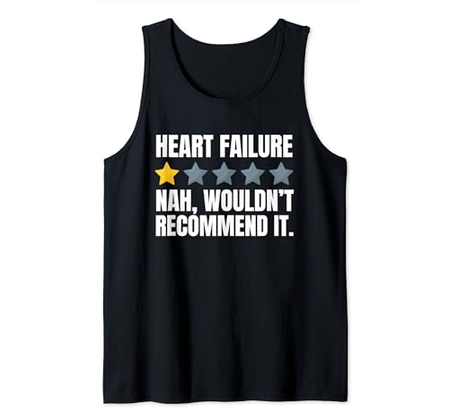 Insuficiencia cardíaca congestiva divertida Camiseta sin Mangas