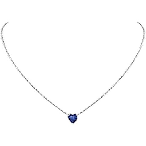Suplight Sterling Silver Heart Necklace Cover
