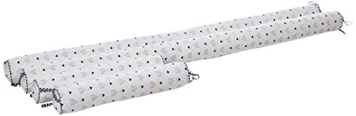 Kit Montessori Rolinho JC 4pcs (colchao 1, 88X88) New York Triangulo Colorido, Biramar Baby, Colorid