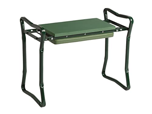 Gardener's Supply Company Garden Kneeler And Portable Stool | Extra Wide & Soft Kneeler For Outdoor Flower Beds And Raised Bed Planting | Ideal Gardening Gifts For Grandparents & Senior Gardeners #TOP1