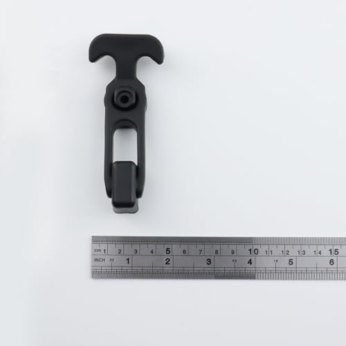 Image of T Tulead Rubber Flexible T-Handle Drawe Latches 4.33 inchx1.81 inch Black Cooler Hasp Latch Hatch Replacement 8PCS for Toolbox, Boat, Cooler