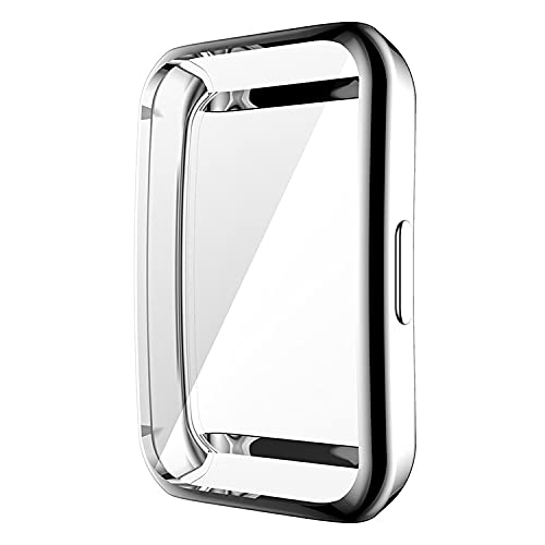 HUAWEI Band 6p P[X/Jo[ TPU bL tی ϏՌ fB[X Y یJo[ t@[EFC oh 6 یP[XTPU \tgP[Xی IV ϏՌ یP[X X}[gEHb` X|[c(Vo[)
