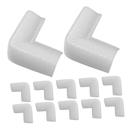 LAPYAPPE 50pcs Soft Corner Protectors for Baby Proofing Foam Frame Corner Guards Stable Design for Furniture Packaging