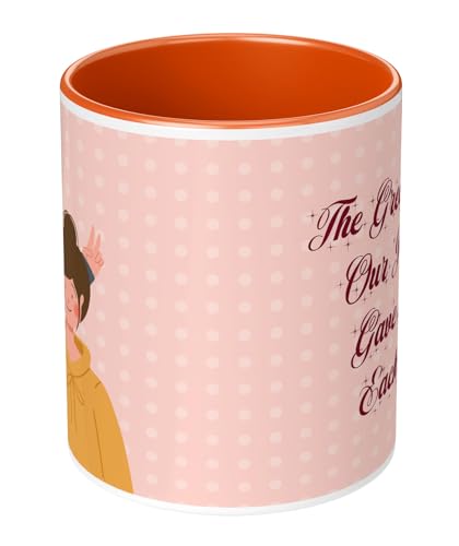 Image of Raksha Bandhan Gifts Printed Mug with Keychain Best Rakhi Combo Gift for Brother & Sister Rakshabandhan Return Gifts for Sister White 350ml Coffee Mug(Pack of 5)(Combo Set)(RMCKRCG410)