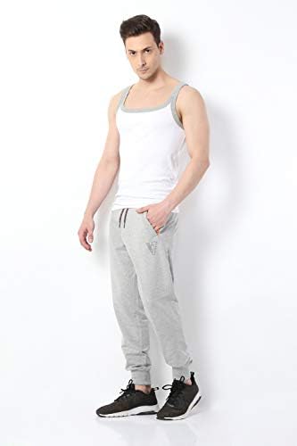 Image of Van Heusen Men's Relaxed Fit Joggers (IHNTK1LK4550044 Grey 2XL)