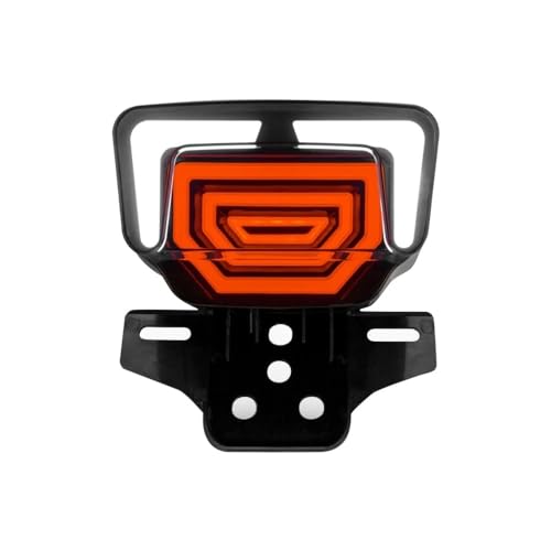 Feu arrière de freinage dynamique avec animation de balayage moto