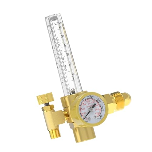EINCORN CO2 Regulator Gauge for Tig Stable Welding with High Precise Pressure Regulation Control Metal Fabrication