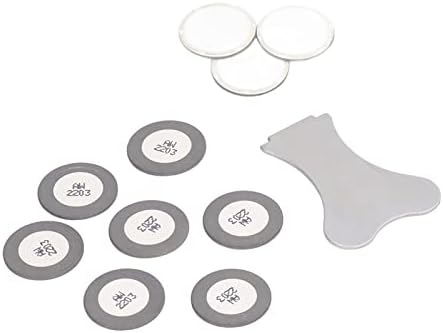 LiebeWH 10Pcs Ultrasonic Mist Maker Ultrasonic Mist Maker Ceramic Disc Humidifier Part Ceramic Discs 20mm Mist Maker Ceramic Discs Replacement Atomizer Accessory Set Kit for Humidifier