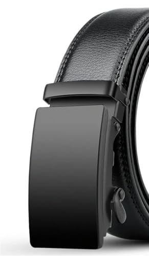 Men Classic Cowhide Leather Belt with Alloy Buckle for Daily Pants3