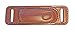 Western Images Leatherworks, Inc Buck 110 Folding Knife Horizontal Leather Sheath for Small of Back Carry-Right Handed (Brown) or Left Handed Cross Draw Carry