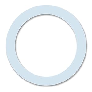 CUISINOX Moka Pot Stovetop Espresso Makers Silicone Replacement Gasket, 10-Cup (85mm), White CUISINOX Moka Pot Stovetop Espresso Makers Silicone Replacement Gasket 10 Cup 85mm White