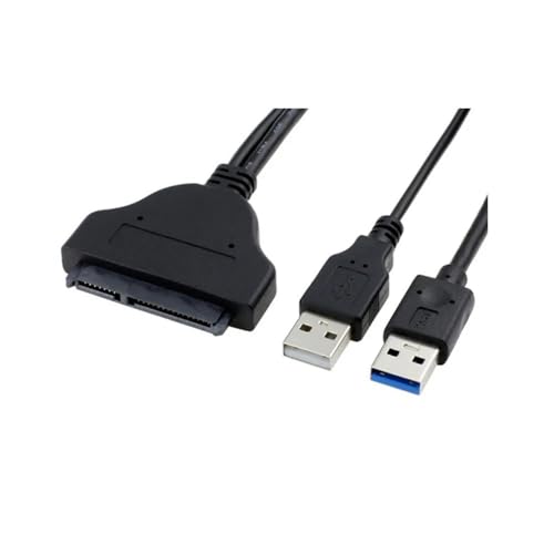 Adaptador USB 3.0 a SATA 22P para Disco Duro 2.5" miniatura 2