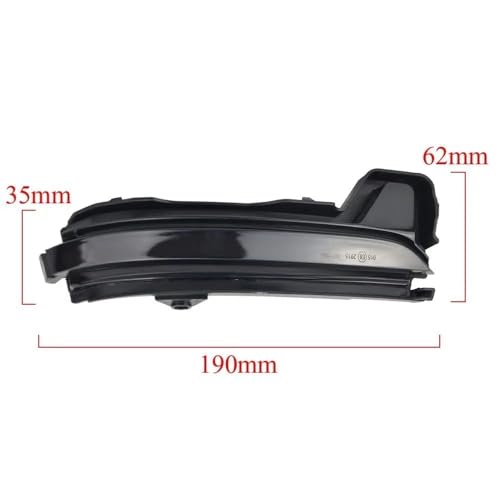 Luz señal giro lateral para Kodiaq accesorios espejo retrovisor 4