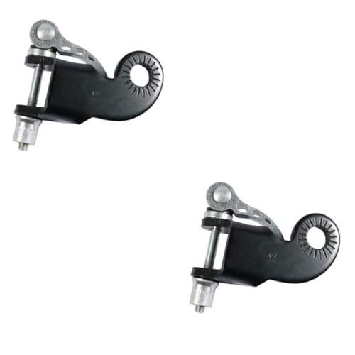 VANZACK 2 Pcs Bike Trailer Hitch Connector Trailer Hitch Adapter Sturdy Metal Construction No Tools Needed