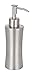 Produktbild WENKO 16739100 Seifenspender Pieno, Flüssigseifen-Spender, Spülmittel-Spender Fassungsvermögen: 0,165 l, Edelstahl rostfrei, 8 x 19,5 x 7 cm, Satiniert