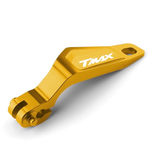 Modeer Für TMAX560 TECHMAX 2020-2023 TMAX 530 DX/SX 2017-2019 TMAX 500 2008-2011 Motorrad CNC Aluminium Feststellbremshebel tmax 560 tech max tmax 530 sx dx Zubehör (Gold)