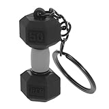 iplusmile Hantel Schlüsselanhänger aus Flexiblem Pvc Fitness Taschenanhänger in Sportlichem...