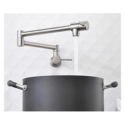 Robinet de cuisine mural pliable extensible pour libérer votre lavabo - 4