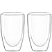 Produktbild LEONARDO HOME Doppelwandbecher DUO 2er-Set 400 ml, 053061, Glas, 400 milliliters, durchsichtig