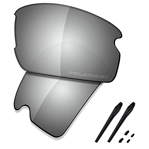 Image of SAUCER Premium Replacement Lenses & Rubber Kits for Oakley Flak 2.0 OO9295 | UV400 Protection, Anti-Scratch, Precise Fit