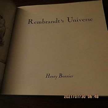 Paperback Rembrandt's Universe (les Carnets de Dessins) Book