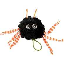 SmartyKat Halloween Soarin Spider Launcher Catnip Cat Toy - Black/Orange, One Size