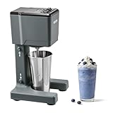 VEVOR Milkshake Maker, 150W Single Head Milkshaking Machine, Height Ajustable, Dual-Speed Adjustment Drink...