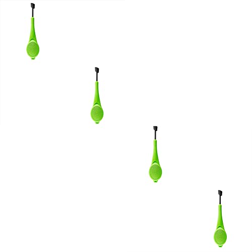 Magik 2-4 Pack Long-Handled Tea Filters Plastic Infuser Built-In Plunger Strainer (4 Pack) #TOP17