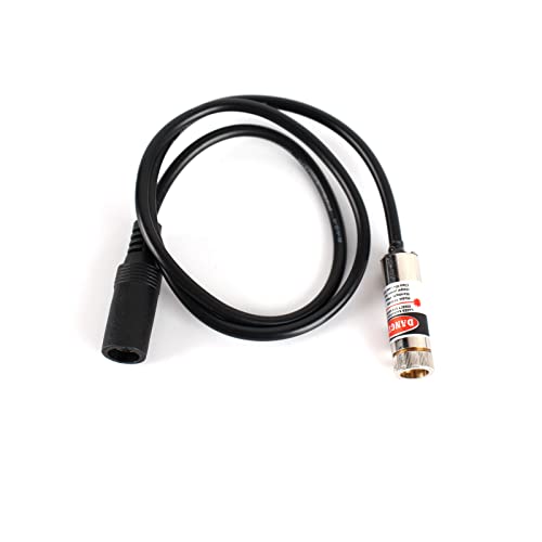 Image of Red Line Laser Module, 650 nm, Industrial, Adjustable Focus, 19.7 Inch, Black