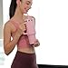 Labulabla 40oz Tumbler with Handle,Double Wall Vacuum Reusable Stainless Steel Insulated Water Bottle,With Leak Proof lid and Straw for Iced or Cold Beverages (light pink)