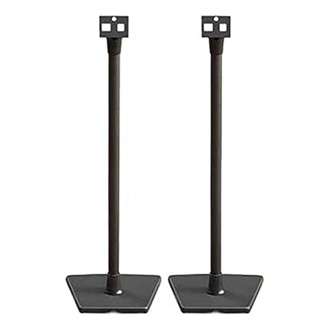 Sanus Wireless Speaker Stands designed for Sonos One, Play:1 and Play:3 - Pair (Black) Cover