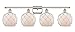 Innovations 516-4W-PN-G121-8RW-LED Farmhouse Rope 3 Bath Vanity Light Part of The Ballston Collection, Polished Nickel