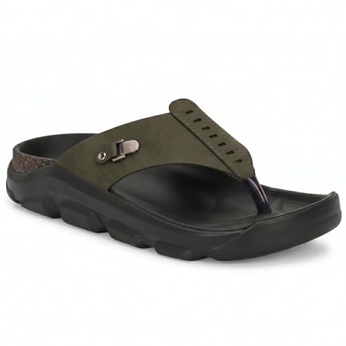 Image of All Seasons Men's Slippers Breathable, Soft-Lined, and Non-Slip for Durability Indoors or Outdoors All Year Long
